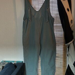 We The Free Women's seafoam, green corduroy overalls